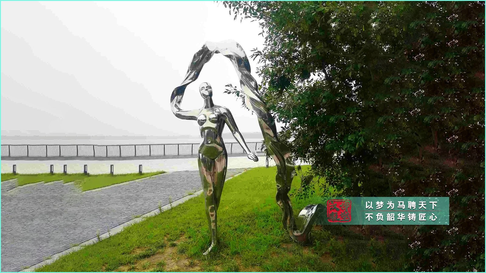 不锈钢舞蹈人物雕塑,园林广场塑像,专业加工厂家