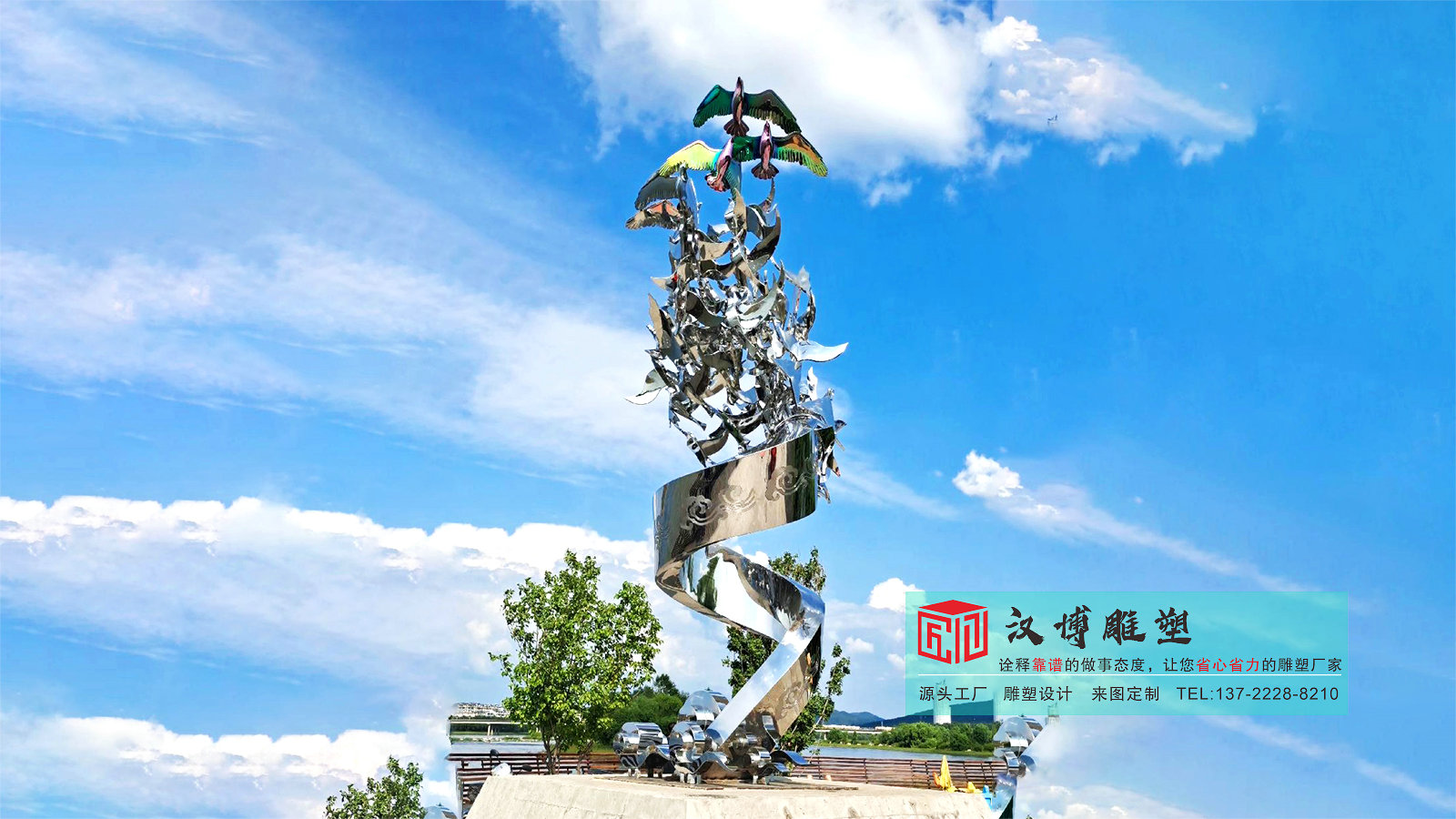 镜面雕像加工摆件,不锈钢雕塑源头工厂,景观雕塑定做