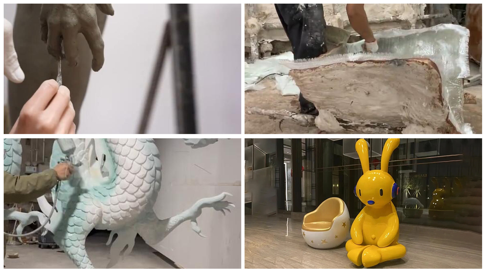 玻璃钢抽象雕塑,卡通人物雕塑加工厂家,大型景观雕塑制作